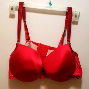 Red Lacey Bra